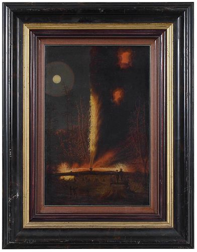 JAMES HAMILTON(American, 1819-1878)

Burning