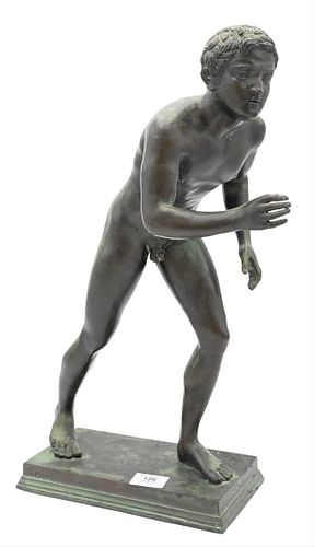 BRONZE FIGURE OF A RUNNERBronze 375d70