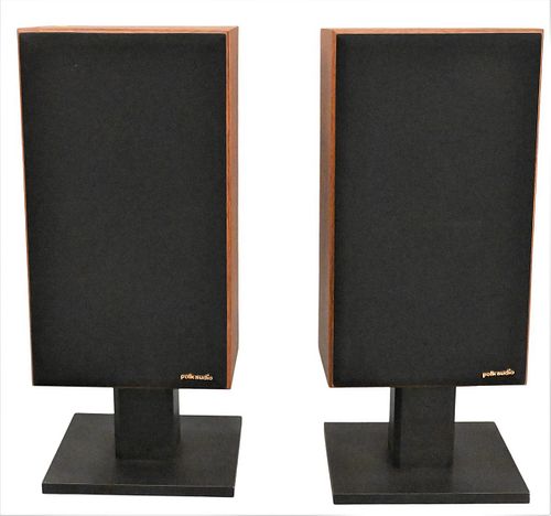 POLK AUDIO SPEAKERS ON STANDSPolk