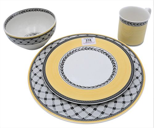 48 PIECE SET OF VILLEROY AND BOCH 375dc6
