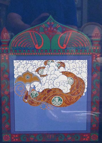 ERTEErte Russian Fairy Tale serigraph  375dcb