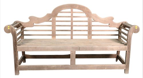 LARGE TEAK BENCHLarge Teak Bench,