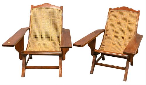 PAIR OF PLANTATION CHAIRSPair of 375e78
