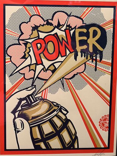 SHEPARD FAIREYShepard Fairey, Power,