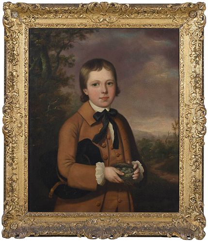 BRITISH SCHOOL PORTRAIT 18th century Young 375f13