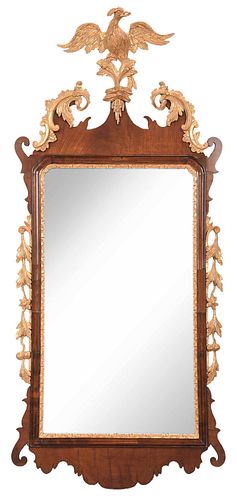 CHIPPENDALE PARCEL GILT MAHOGANY 375f2b