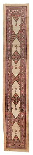 SERAB CAMEL HAIR RUNNERlate 19th