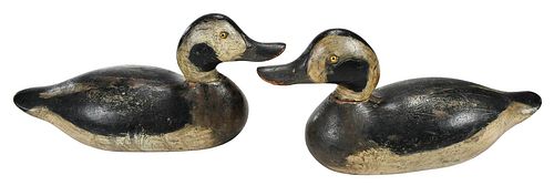 TWO MASON DECOY FACTORY LONG TAILED 37600d