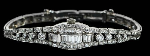 VINTAGE PLATINUM DIAMOND HIDDEN 3760d9