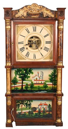 BIRGE MALLORY & COMPANY SHELF CLOCKBirge