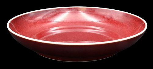 COPPER RED SAUCER PLATECopper Red 376126