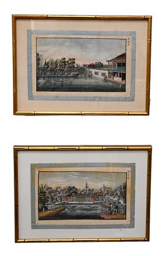 SET OF FOUR CHINESE PAINTINGSSet 376202