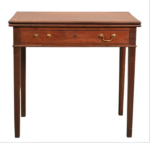 CHIPPENDALE MAHOGANY GAME TABLEChippendale 376233
