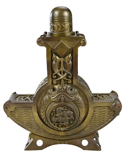 VIKING REVIVAL GILT METAL DECORATIVE 3762c1