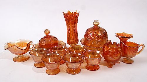 LARGE CARNIVAL LOTA group of thirteen