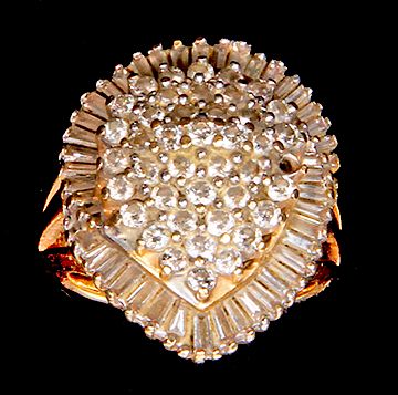 LADY'S BALLERINA DIAMOND RINGA