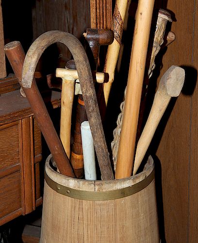 CANE COLLECTIONA group of various canes,