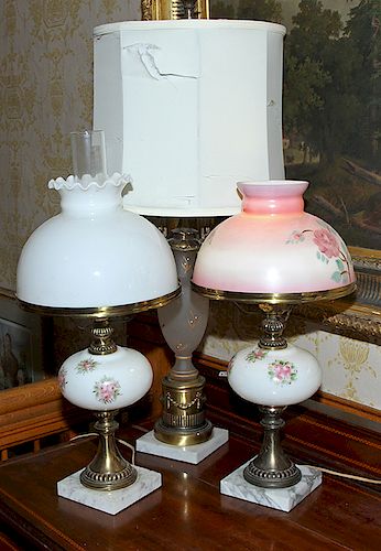 LAMP LOTA group of four mid century