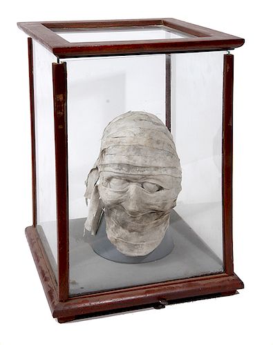 AUTOMATON CASED MUMMY HEADAUTOMATON 373ddd