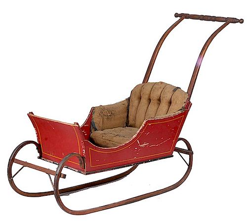 CHILD S SNOW SLED STROLLERCHILD S 373e04