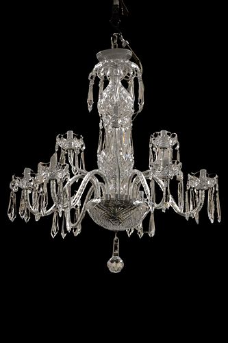 WATERFORD CRYSTAL NINE LIGHT CHANDELIERWaterford 373eb9