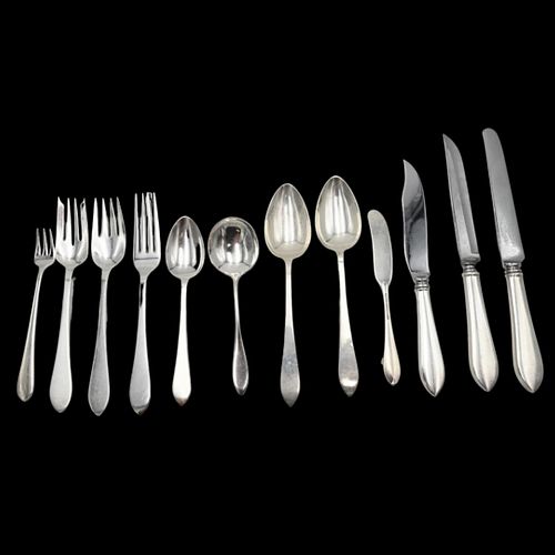 123 PIECE TIFFANY FANEUIL STERLING
