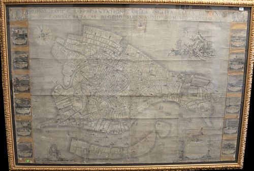 MAP OF VENICEMap of Venice 1703,