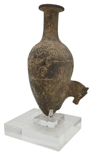 PARTHIAN POTTERY VESSEL, VASE, HAVING