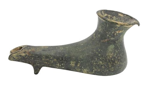 IRANIAN BRONZE RHYTONIranian Bronze 373fd7