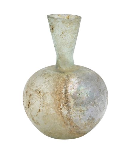 LATE ROMAN GLASS BOTTLELate Roman 37400b