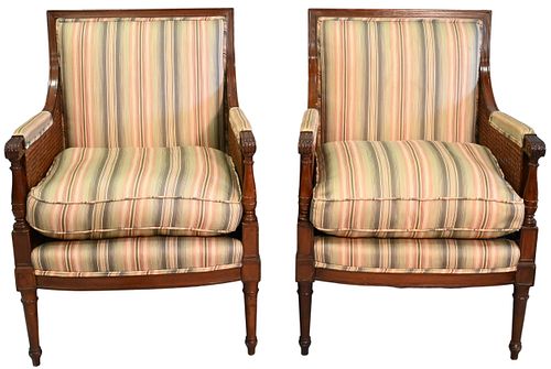 PAIR OF LOUIS XV STYLE ARM CHAIRSPair