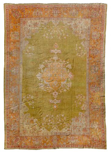 TURKISH OUSHAK FLATWEAVE CARPETmid 37423b