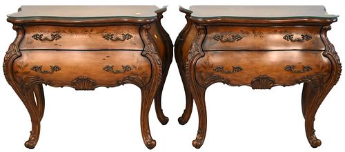 PAIR OF LOUIS XV STYLE COMMODESPair