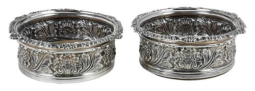 PAIR OF GEORGE III ENGLISH SILVER 37427d