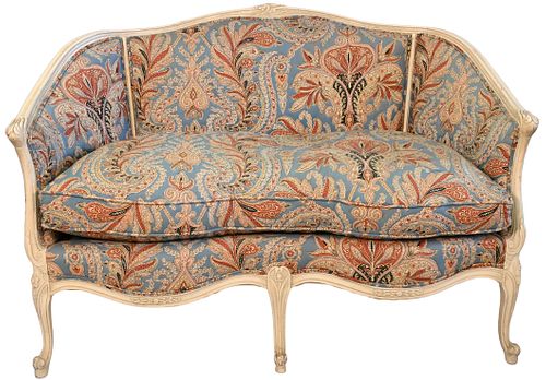 PAIR OF LOUIS XV STYLE UPHOLSTERED 374286