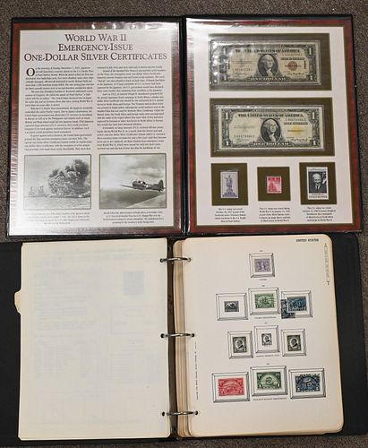 TWO BOOKS OF U S STAMPSTwo Books 3742c2