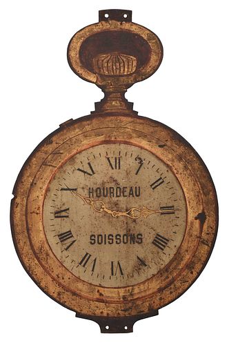 FRENCH POCKET WATCH TRADE SIGN19th 374327