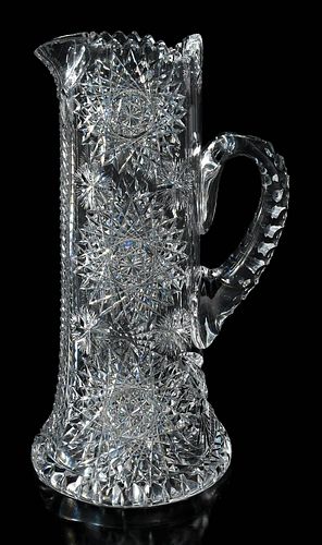 AMERICAN BRILLIANT PERIOD CUT GLASS 3743ae