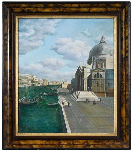 ITALIAN SCHOOL PAINTING VENICE 19th 20th 37443c