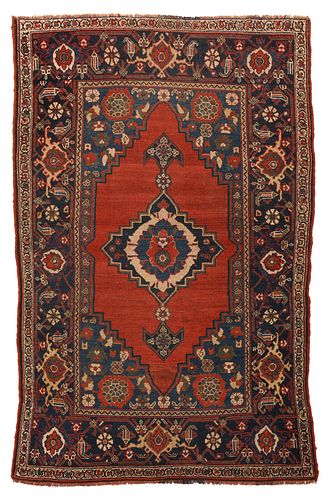 PERSIAN RUGmid 20th century central 3744ed