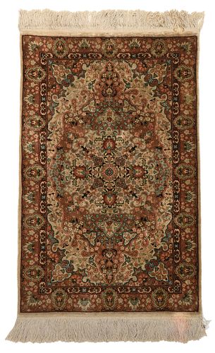 SILK TABRIZ20th century central 3744ef