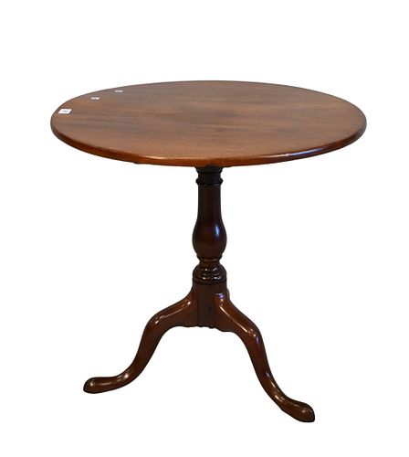 QUEEN ANNE MAHOGANY TIP TOP TABLEQueen 3744f6