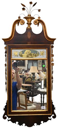 FEDERAL STYLE MAHOGANY MIRRORFederal 374518