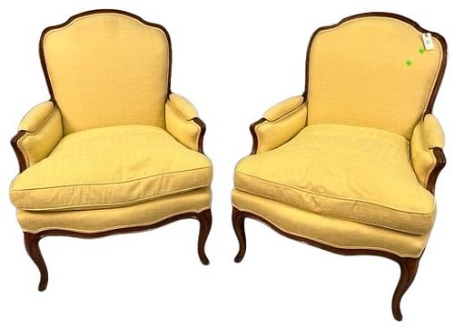 PAIR OF LOUIS XV STYLE BERGEREPair