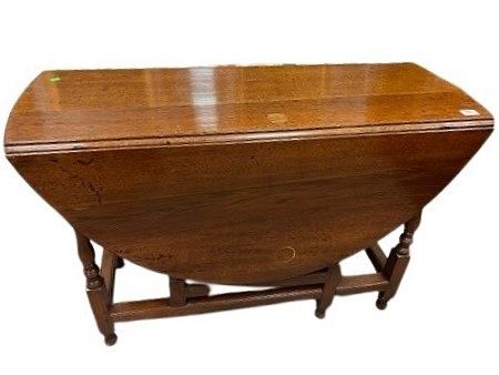 ENGLISH OAK GATELEG DROP LEAF TABLEEnglish 3745b2