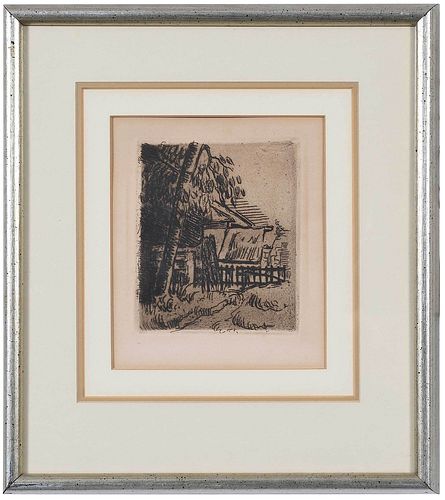 PAUL CEZANNE ENGRAVING(French 1839-1906)

Paysage