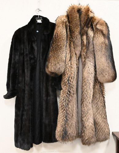 TWO FUR COATSTwo Fur Coats, to
