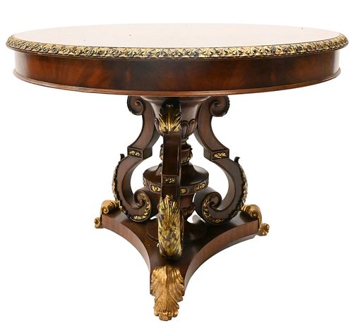 MAITLAND SMITH INLAID CENTER TABLEMaitland