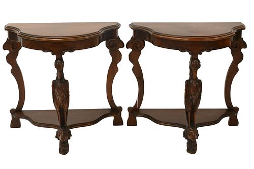 PAIR OF SIDE TABLESPair of Side Tables,