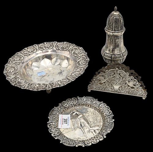 FOUR PIECE CONTINENTAL SILVER LOTFour 374704